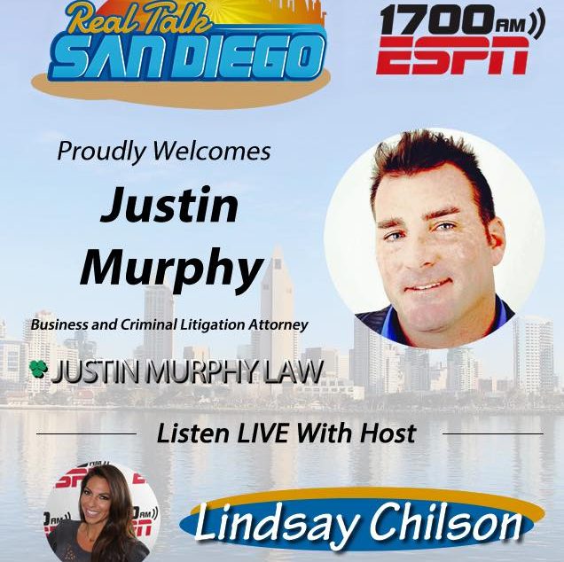 Justin Murphy on Real Talk San Diego ESPN Radio 1700